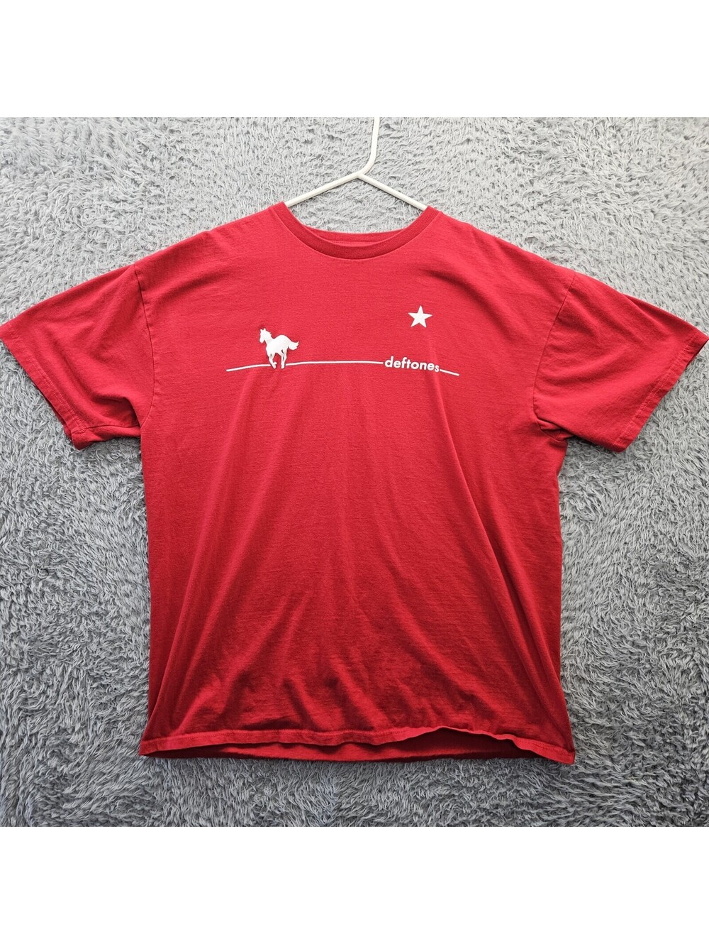Deftones White Pony Band T Shirt Mens 2X Red 2025 Manhead